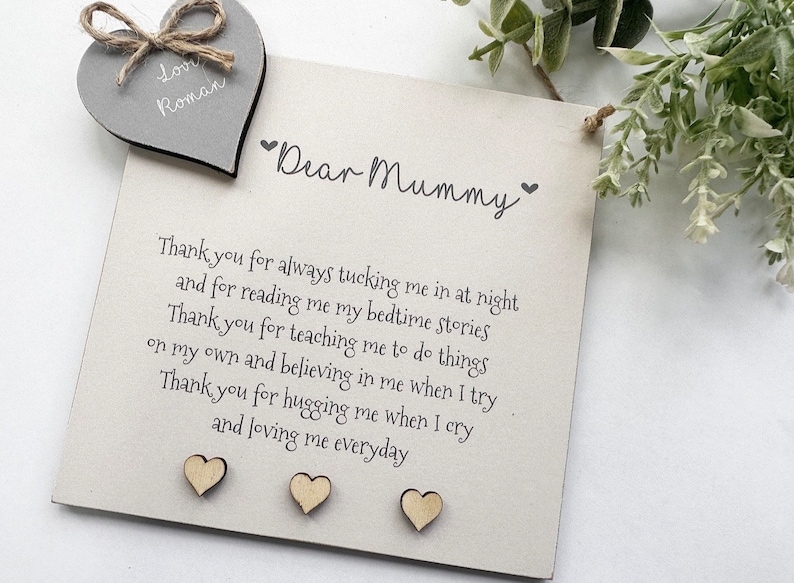 Personalised Mummy Gift Son Daughter Christmas/Mothers Day etc PM99 image 2