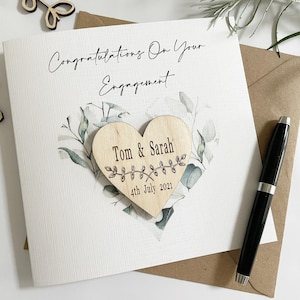 Congratulations On Your Engagement Card/Keepsake Gift CE221