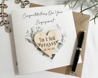 Congratulations On Your Engagement Card/Keepsake Gift CE221