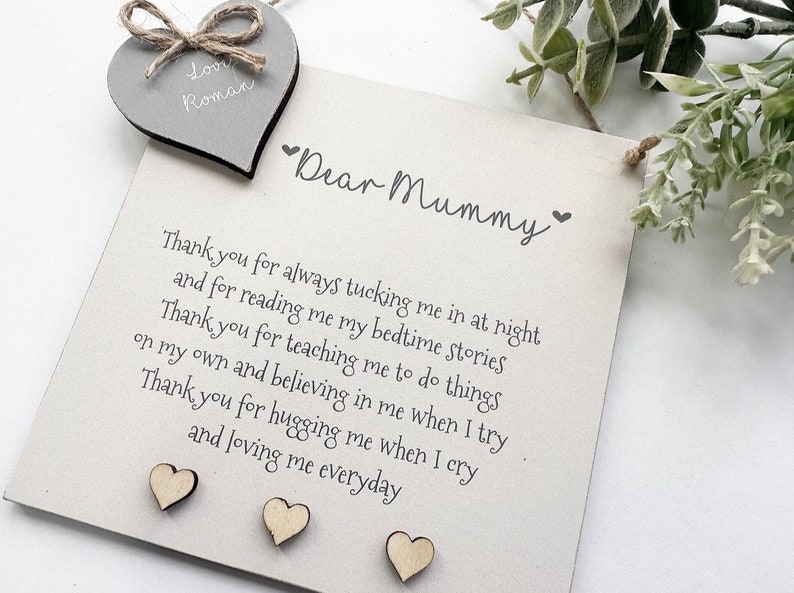 Personalised Mummy Gift Son Daughter Christmas/Mothers Day etc PM99 image 1