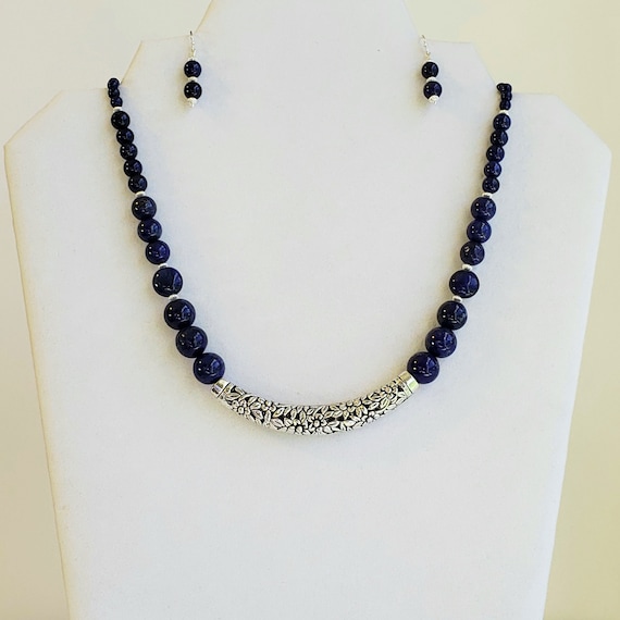 Balinese Lapis Lazuli Earrings Balinese Lapis Lazuli Earrings