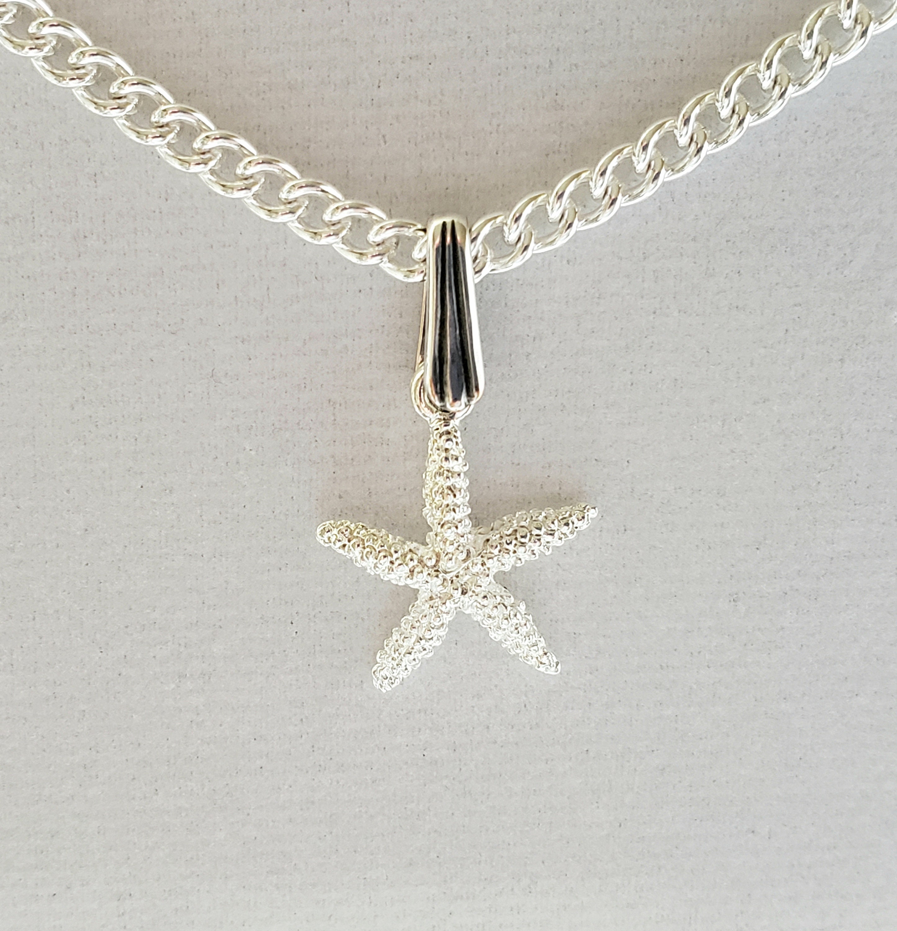 Men's Swarovski Seashell Pendant Necklace in Multi Color Etsy