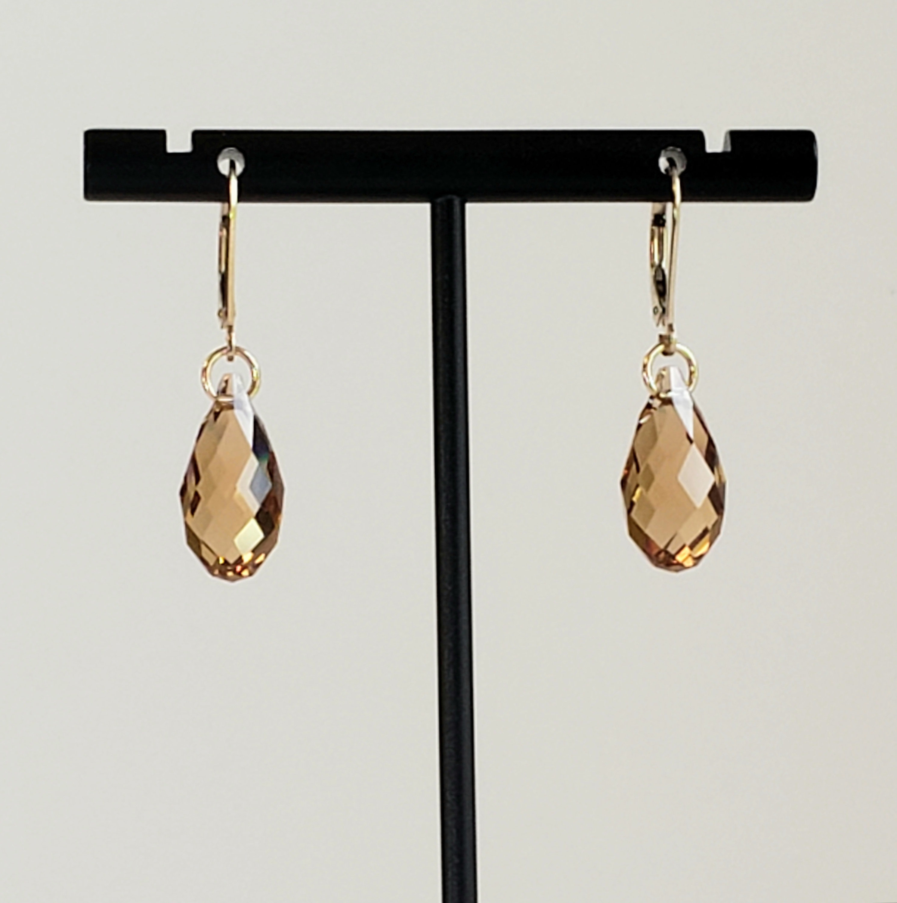 Briolette Earrings - Etsy