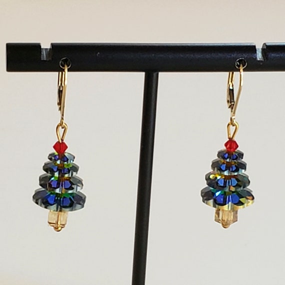 Green Butterfly Earrings Made with Swarovski(R) Crystal Sterling Silver Green Butterfly Earrings Made with Swarovski(R) Crystal Sterling Silver