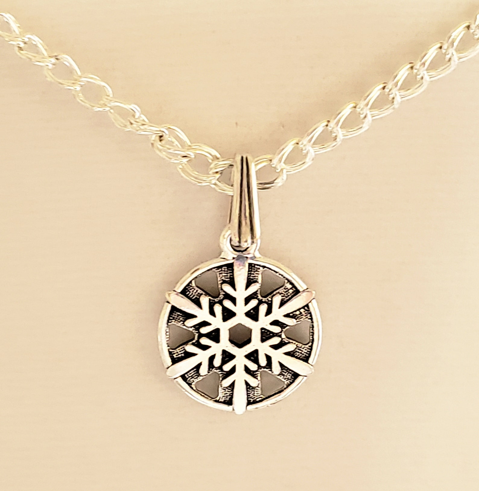 Men's Hammered Silver Crescent Moon Pendant, or Necklace in Sterling ...