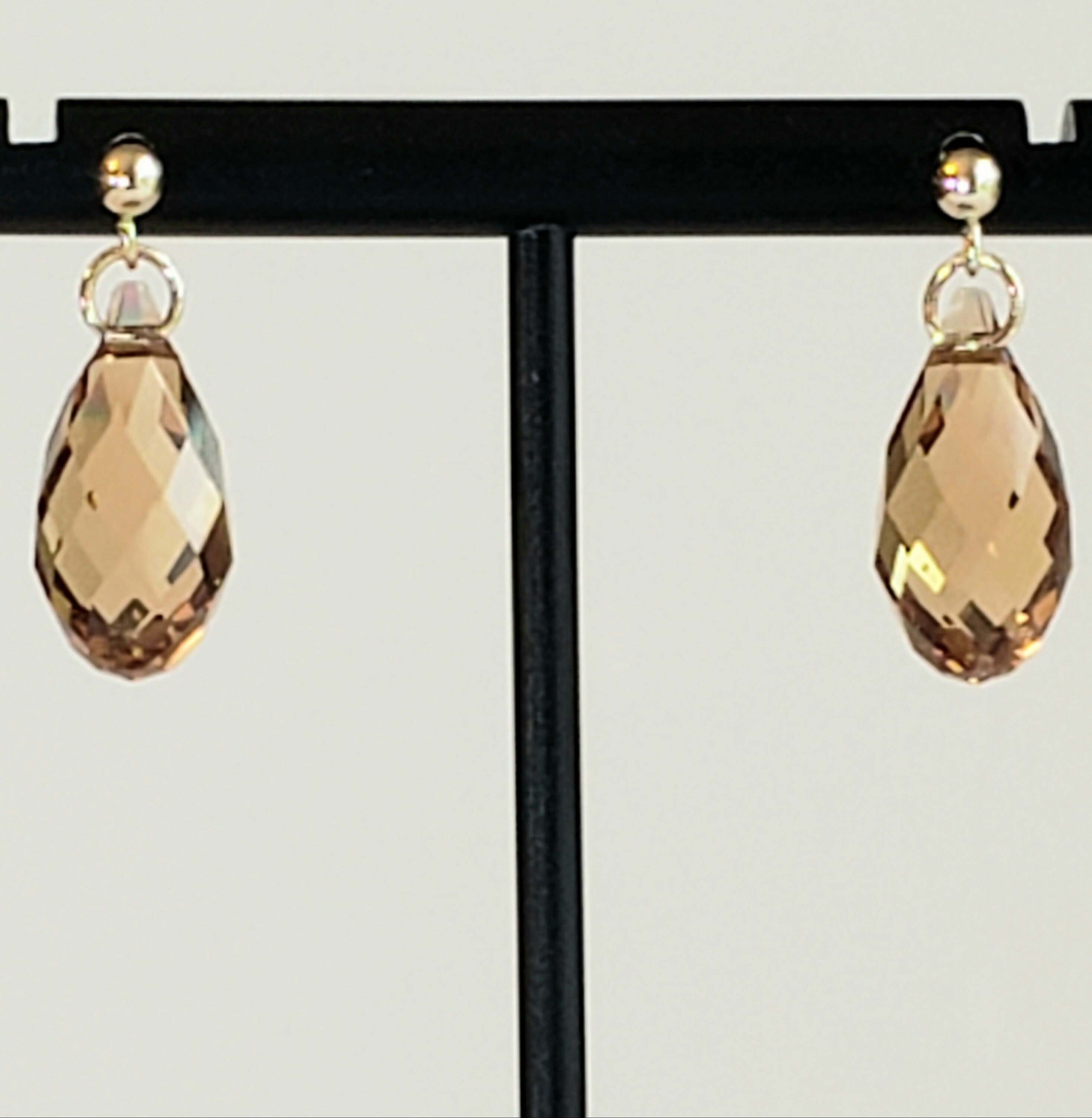 Bermuda Opal, Turquoise, & Pearl Stud Earrings – Sterling