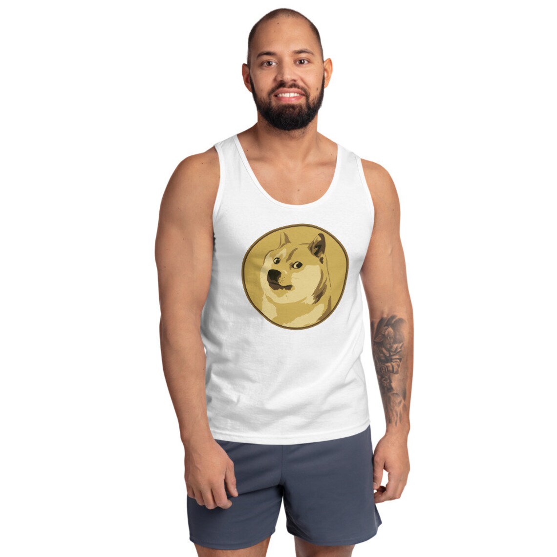 Dogecoin High Quality Summer Tank Wallstreetbets Doge Coin ...