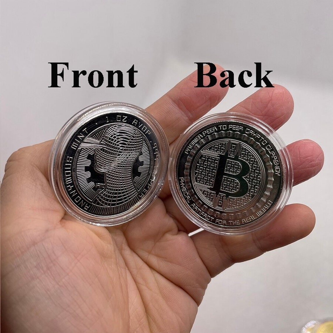 BTC Crypto Laser Eyes 2021 Special Edition Cryptocurrency Etsy
