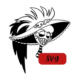 Rosie Hazbin Hotel SVG File