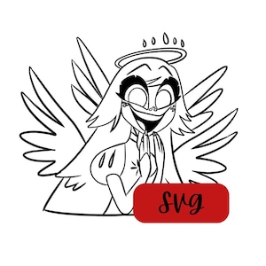 Hazbin Hotel Emily SVG File
