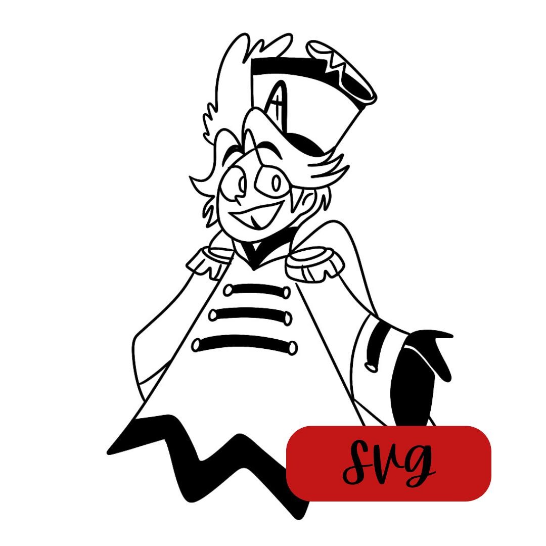 Abel Hazbin Hotel SVG - Etsy