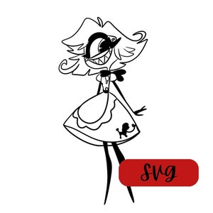 Niffty Hazbin Hotel SVG File