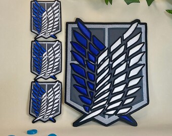 Attack on Titan Cosplay Patches Pack
