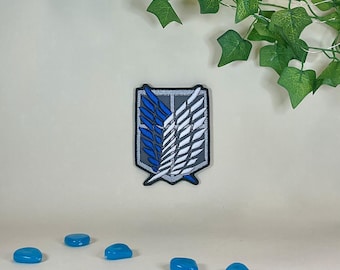 Attack on Titan embroidered patch