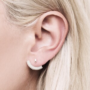 Audrey ~ 925 Sterling silver high polished ear Jacket