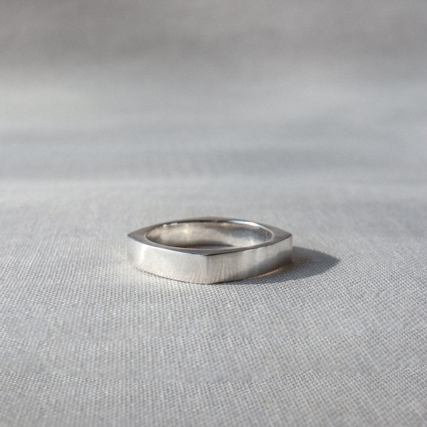 Square Band Ring - Etsy