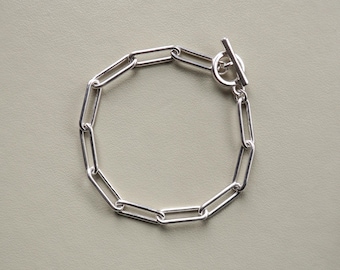 Pulsera de clip semibold / Plata de ley