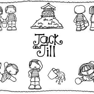 Jack en Jill - Kleuterschool - Kleuterschool - Thuisschool - Leraar - School - Tracering, optelling, volgorde, patronen en nog veel meer