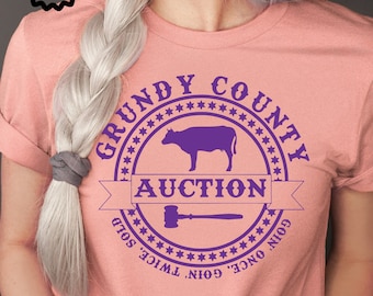 Grundy County Auction Going Once Going Twice Sold Tshirt, Trendy Tee, John Michael Montgomery, Classic Country Music Fans, 90s Country