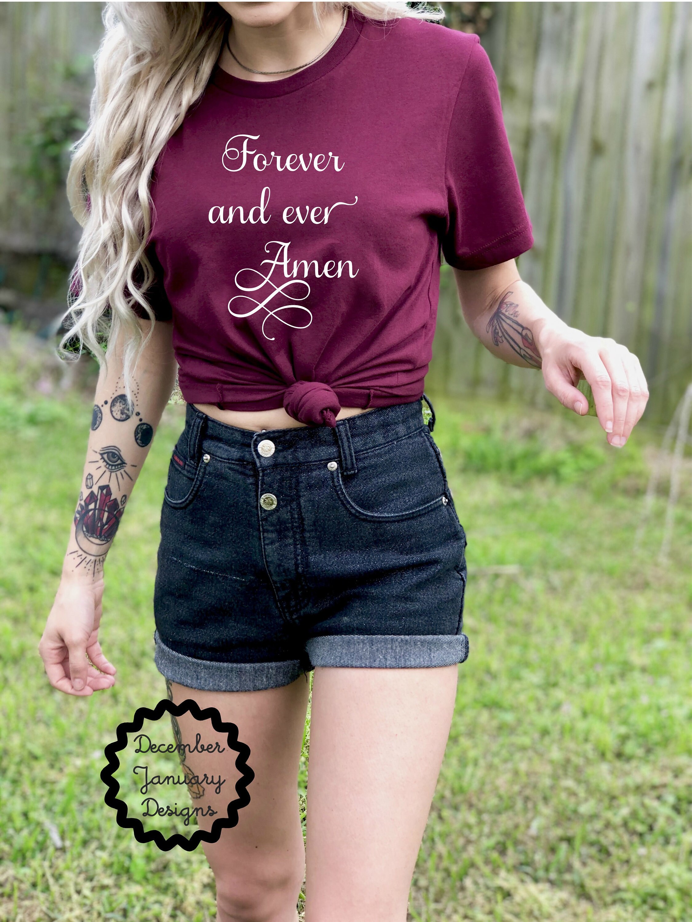 Forever and Ever Amen Tshirt Randy 