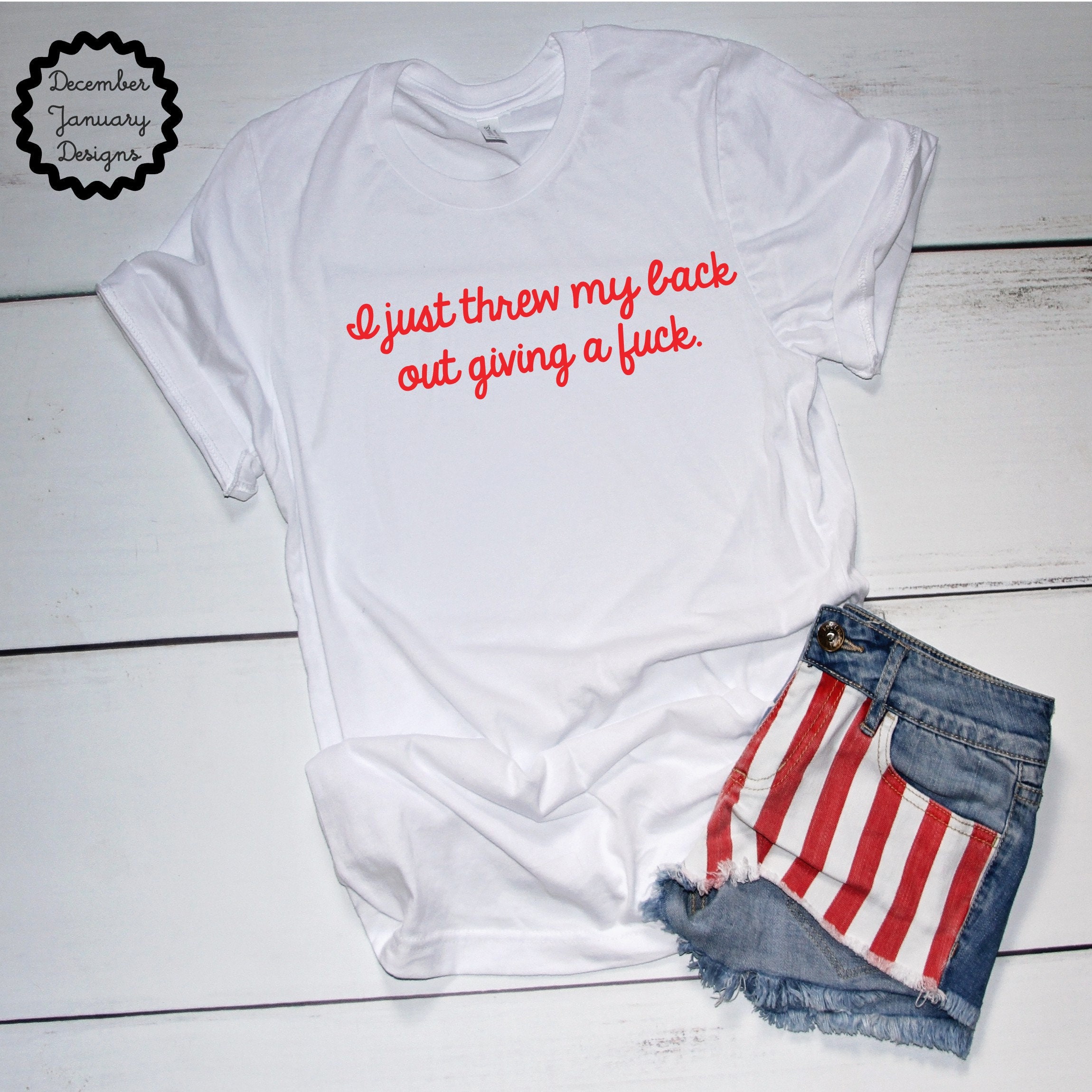 I Just Threw My Back Out Giving a Fuck Obsessed with Etsy