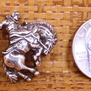 2-C405 Bronc Rider Cut-out Concho 1&quot;Screw back