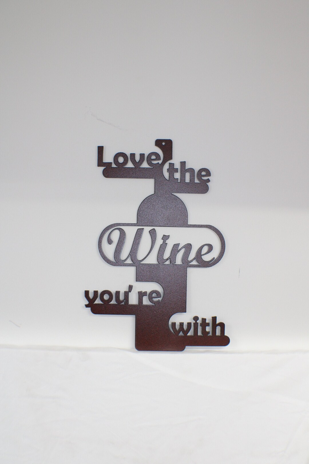Love the Wine You're With Sign Large 17.5 Tall - Etsy