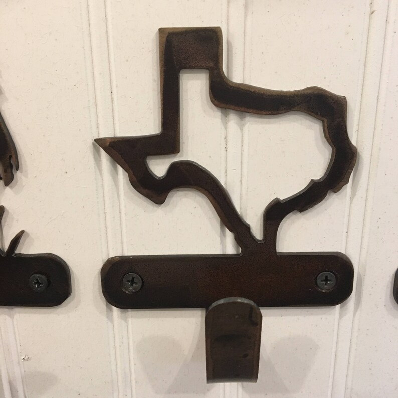 Rustics Cowboy W/Rope and Saddle Robe or Rope Hook Home Etsy