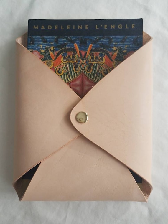 Medium Leather Wall Hanging Envelope Leather Envelope Mail Etsy
