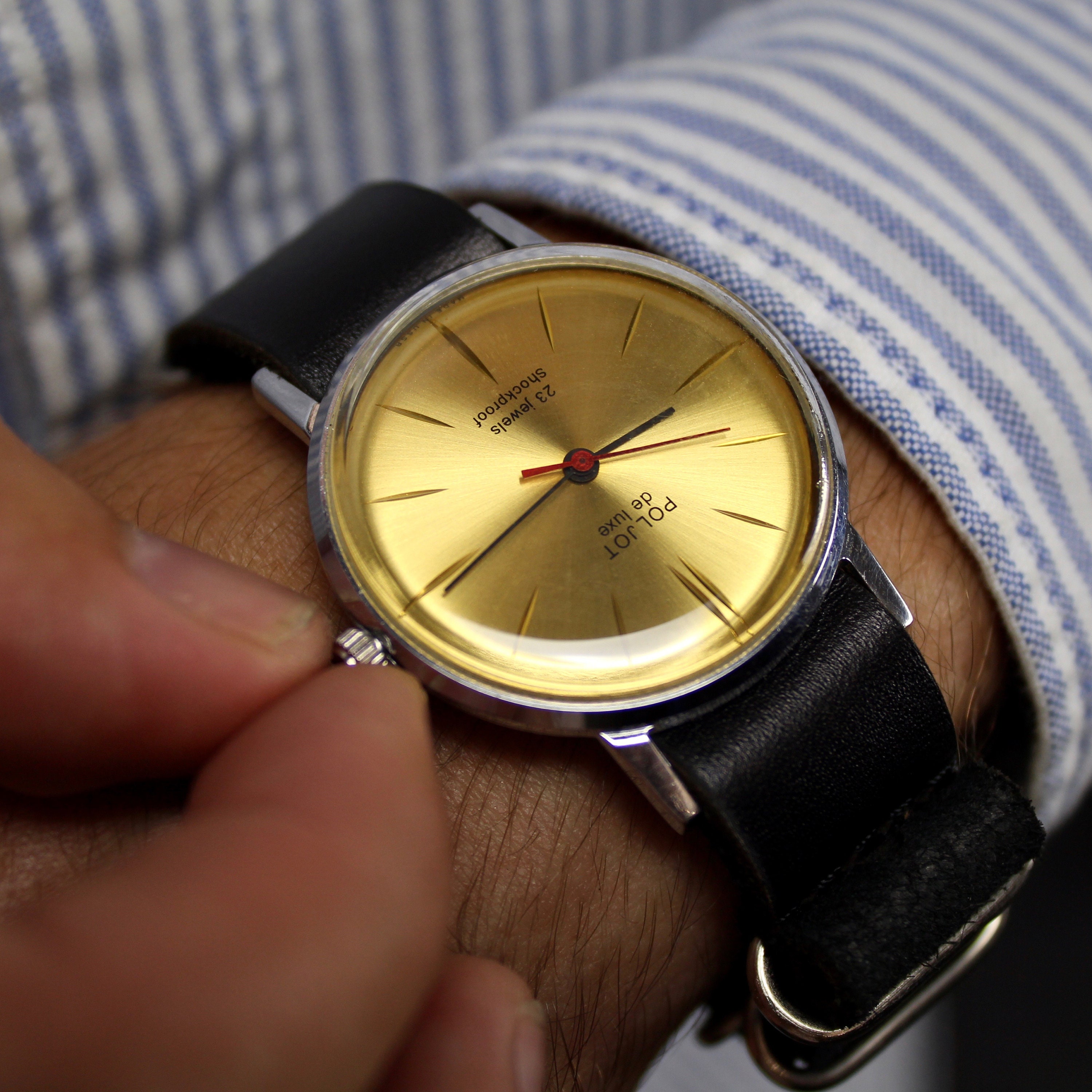 poljot de luxe 23 jewels