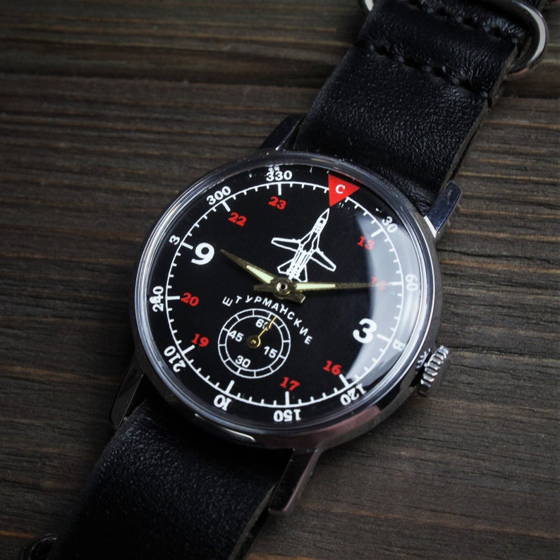 Military Vintage Wrist Watch Shturmanskie Aviator. Mechanical - Etsy