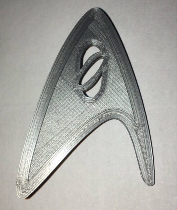 Star Trek Classico Comandante Cosplay Metallo Perno Distintivo