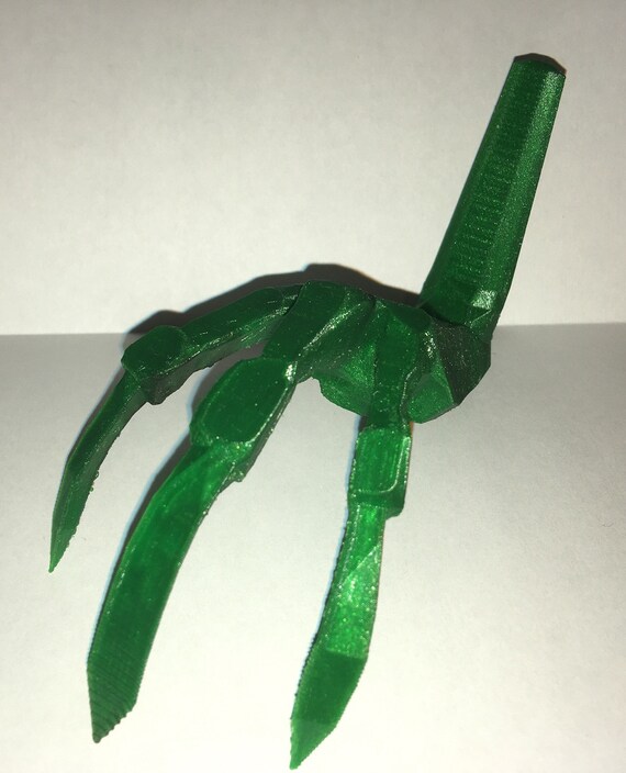 Emerald Dragon Claw Elder Scrolls Skyrim 3d Printed Model Etsy