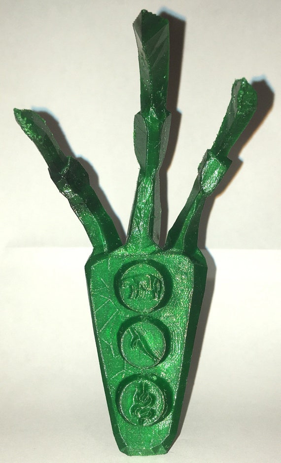 Emerald Dragon Claw Elder Scrolls Skyrim 3d Printed Model Etsy