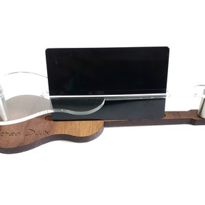 Personalisierte Gitarre - Geige - Ukulele - Musikinstrument Visitenkartenhalter