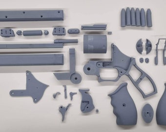 Vash Revolver Blaster DIY Kit RAW RESIN