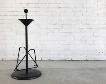 Ashtray with magazine rack