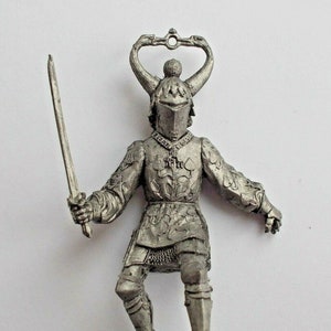Zinnfigur Französischer Ritter Maßstab 100 mm