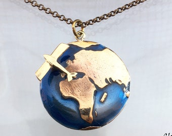 Overflight - Travel Series - Airplane, Planet Earth - Europe & Africa #238