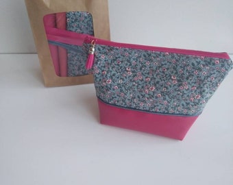 DIY sewing kit for small flower pouch