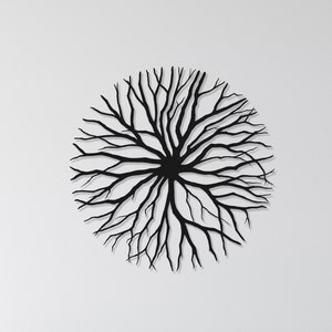 Metal Wall Art, Metal Wall Decor, Round Tree of Life, Wall Hangings, Geometric Wall Art, Home Metal Decor, Bedroom Decor, Livingroom Decor