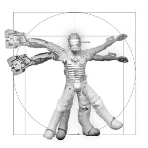 Dead Space: Isaac Clarke Vitruvian Man by Brandon M. Hardin