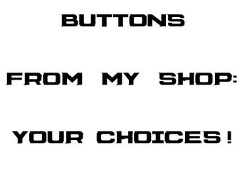 5 Pinback Buttons
