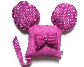 Doudou Mouse Violet