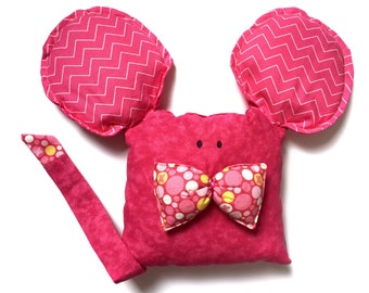 Doudou Souris RoseP