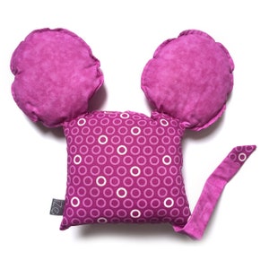 Doudou Souris Violet image 4