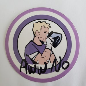 Hawkeye Coffee Sticker