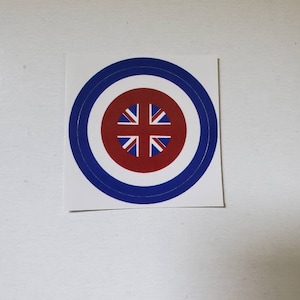 Captain Carter Shield small sticker