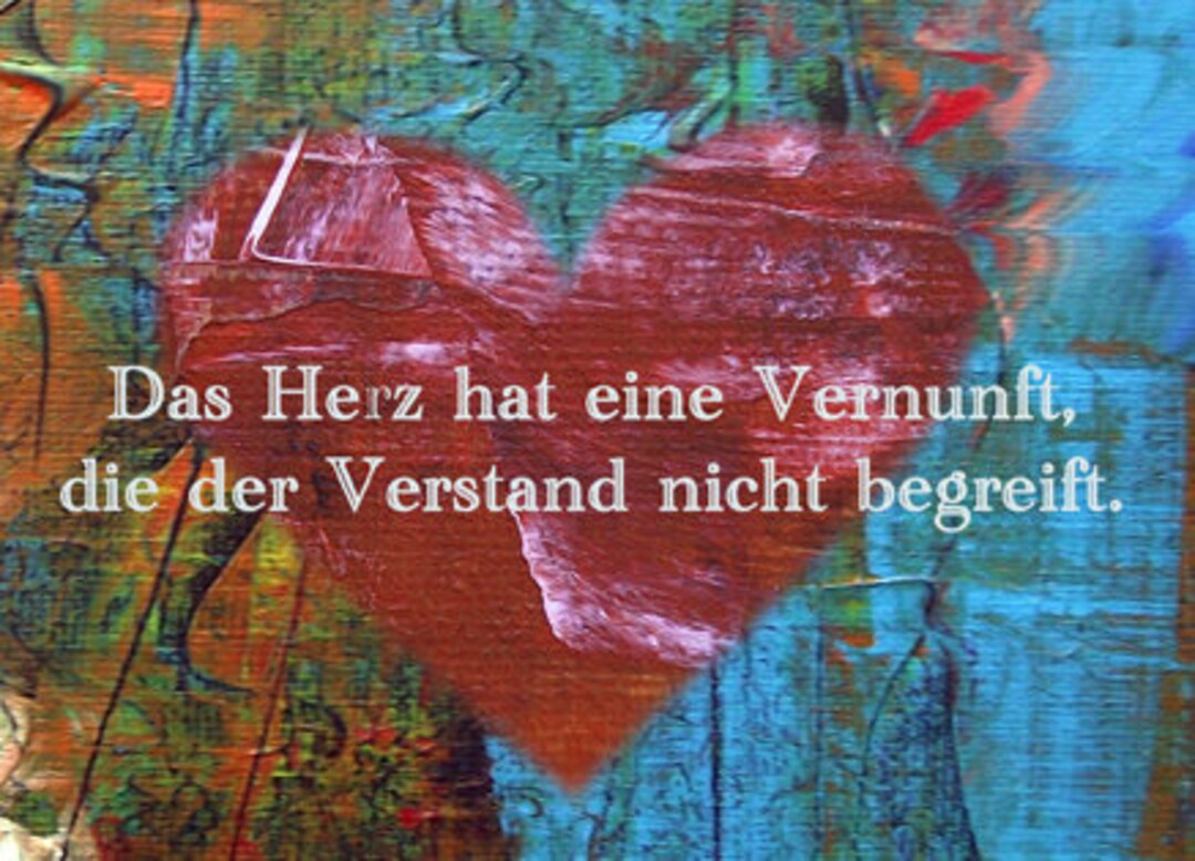 Herz/vernunft Etsy