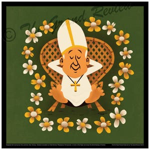 Pope Francis dances The Philly Dog in Philadelphia. LP cover size for an LP cover frame image 4